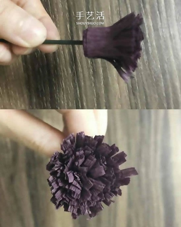 DIY hand-kneaded paper sunflower method is simple and easy to learn to make sunflowers