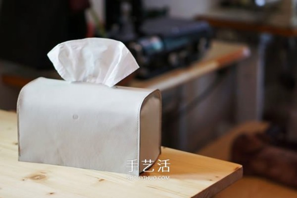 Handmaking Tutorial of Homemade Simple and Fashionable Leather Tissue Box