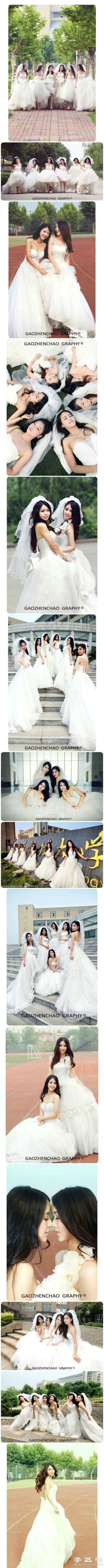 DIY super beautiful wedding graduation photos