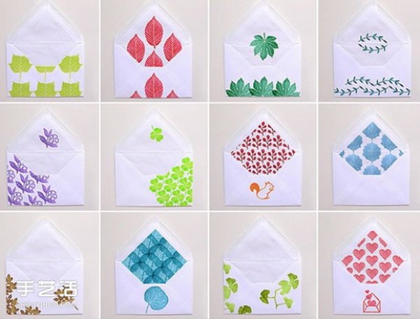 Cute little fresh rubber stamp material, rubber stamp pattern is simple and cute