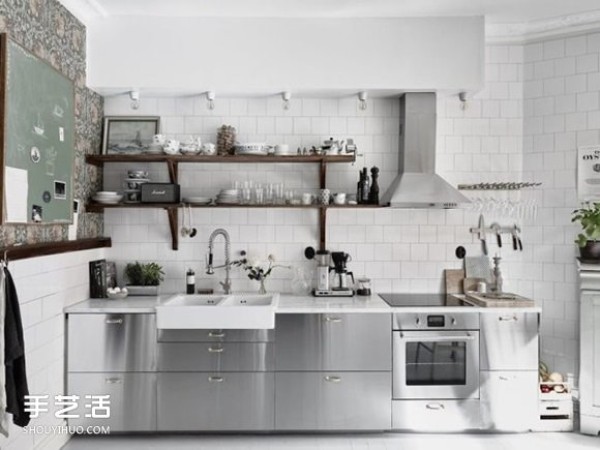 From now on you will fall in love with cooking: Nordic simple style kitchen design