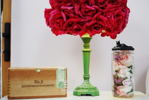 16 charming handicraft decorations made by DIY with various flowers