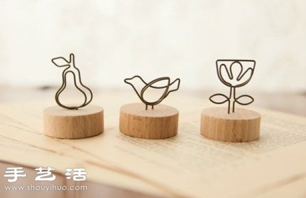 Simple cute things made from metal wire DIY