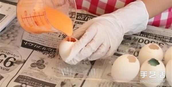 How to make homemade egg-shaped handmade soap and colored egg handmade soap