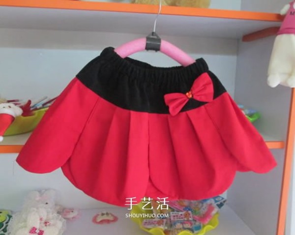 How to make a homemade petal skirt and illustrate how to make a handmade petal skirt for children