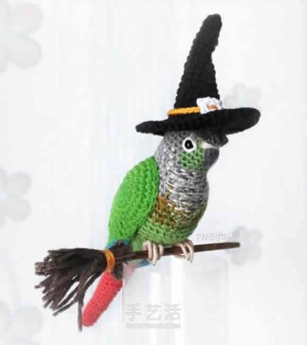 Lifelike birds! Pictures of hand-crocheted exquisite bird works