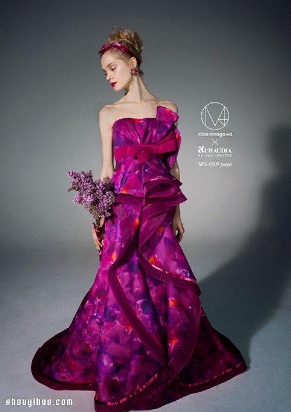 Ninagawa Mikas 2015 Summer Gorgeous Wedding Dress Design Works