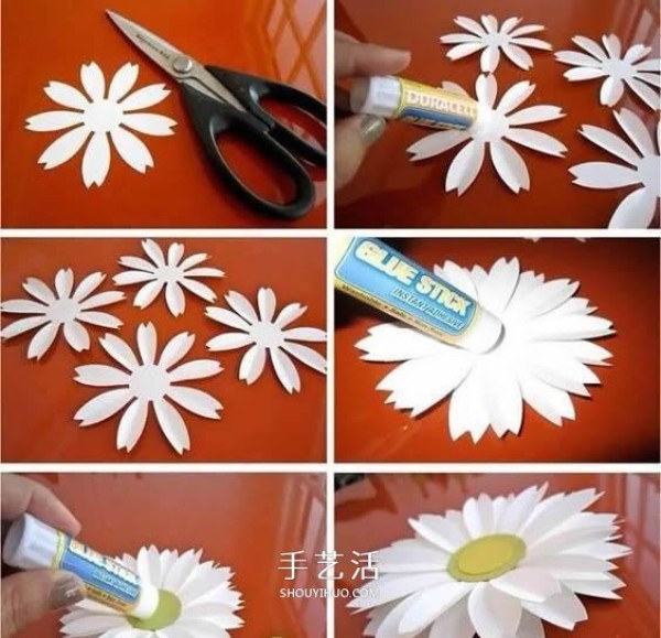 How to make handmade paper flowers with many beautiful paper flowers with complete illustrations