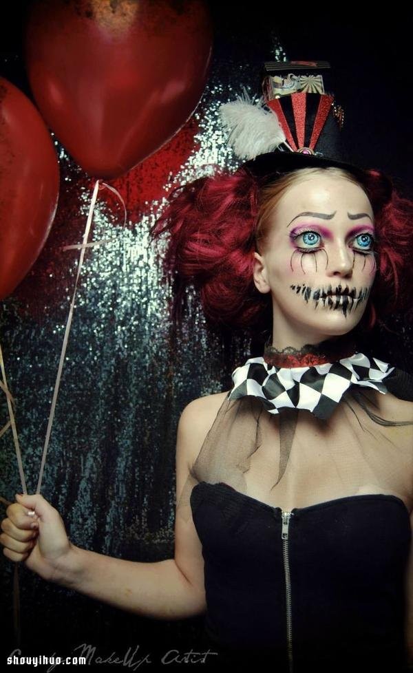 Make-up in the Dark World: The Make-up Art of 23-year-old Girl Joyce