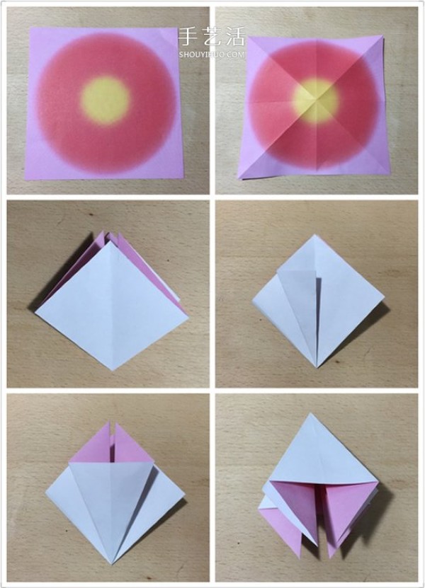 How to make origami sunflowers with detailed steps, simple and easy to learn! 