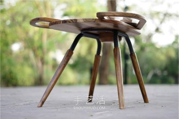 Beetle style coffee table DIY, with folding "wings"