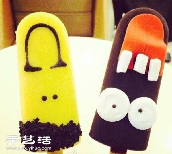 DIY cute cartoon popsicle ice cream