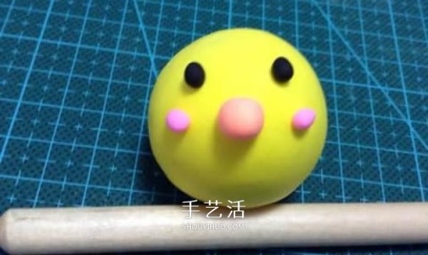 Ultra-light clay to make a chick, simple and cute clay chick DIY