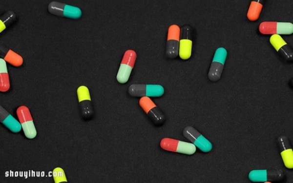 avant-garde and novel packaging design, colorful nutritional supplements