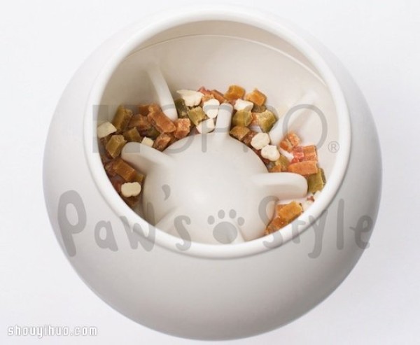 Oppo Food Ball is a tumbler bowl for dogs to eat slowly