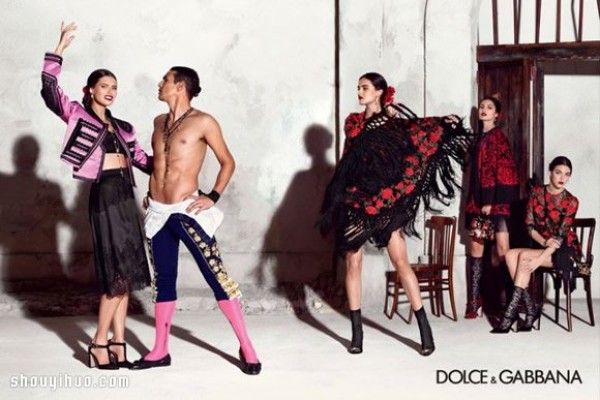 Dolce & Gabbana 2015 spring and summer clothing advertising campaign