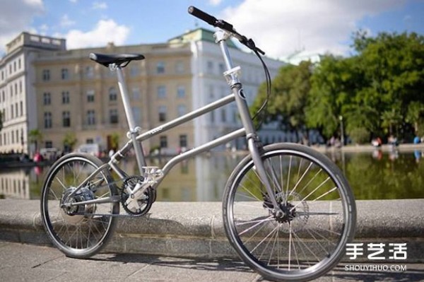 Pedal your own electricity! Magnet locked folding bicycle design