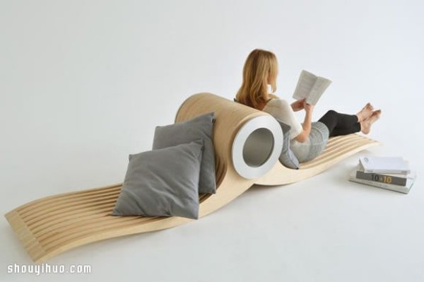 Leisurely and Elegant Multi-Angle Folding Lying/Sitting/Recumbent Chair Design