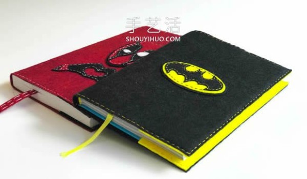 Homemade superhero book cover! Fathers Day gift for dad