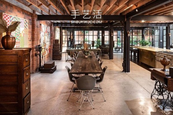 Abandoned textile factory renovated! Transformed into an industrial style cinema and bar