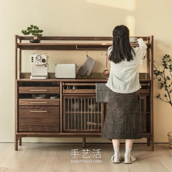 Classic sideboard! It combines Chinese retro style with simple and warm craftsmanship