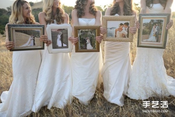 Happiness: Taking wedding photos and holding a wedding with your best friend