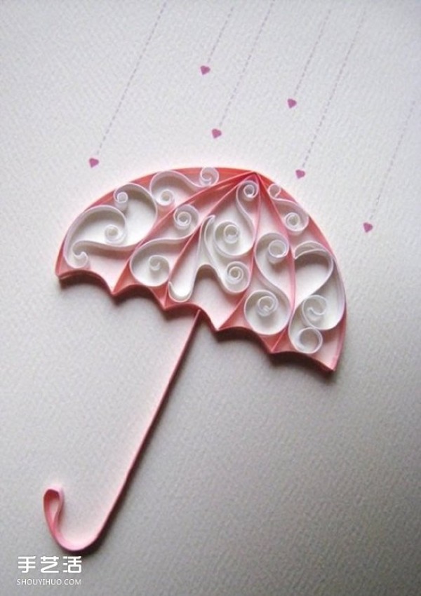 Simple and cute quilling paper pictures suitable for novice rolling paper patterns