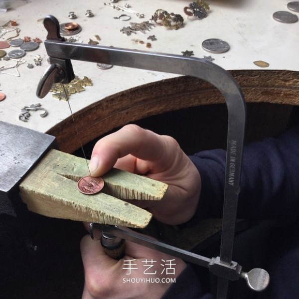 Cutting Coin Relief Art of Coin Engraving by Toronto Artist