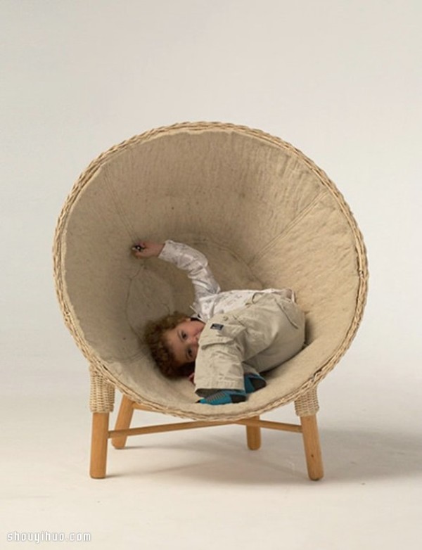 Interesting and practical childrens furniture allows babies to travel on donkeys