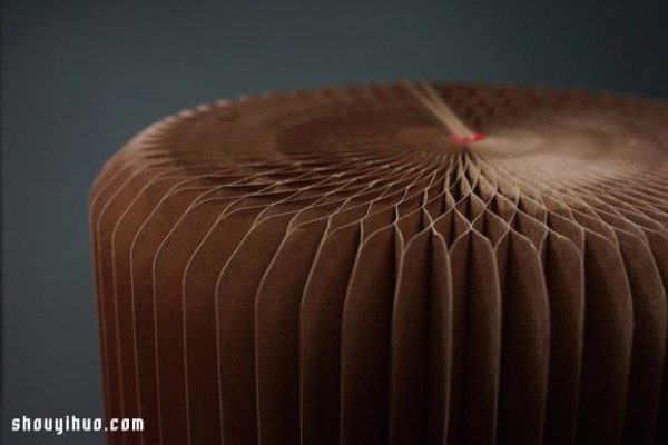 Bookniture A folding round table disguised as a hardcover book