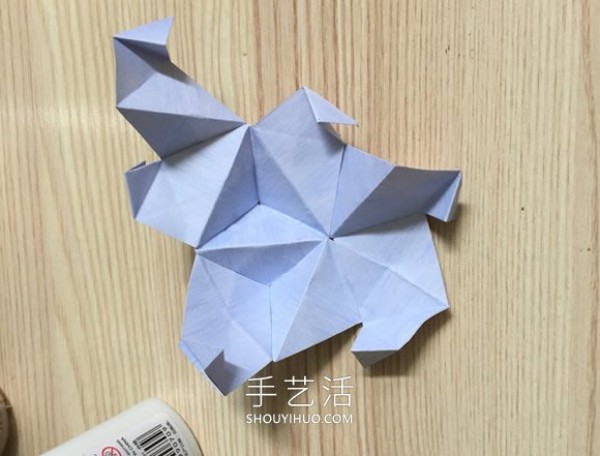 Sharing the steps of beautiful flower ball origami tutorial with illustrations