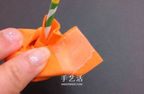 Steps to Fold Roses from Sponge Paper, Handmade Sponge Paper Flowers Can Be So Beautiful! 