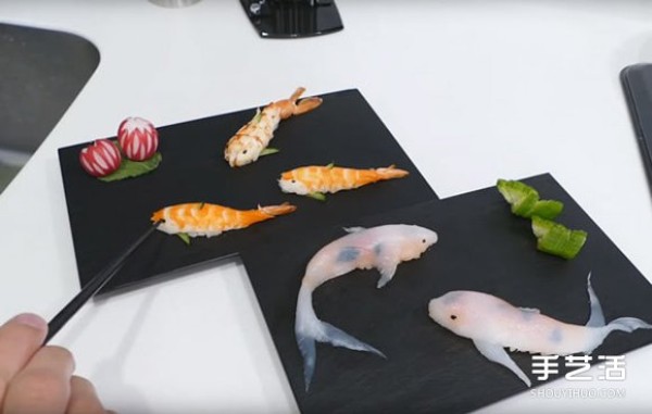 How to make realistic koi sushi and popular koi sushi recipes