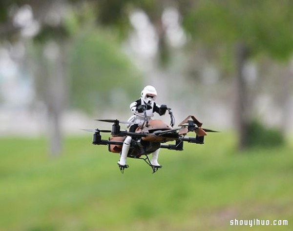 Google engineers transform Star Wars remote-controlled aircraft