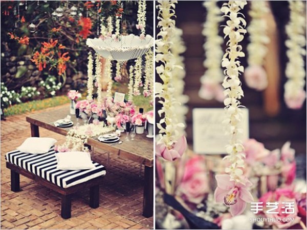 Unique theme wedding layouts: Umbrellas can make weddings so beautiful