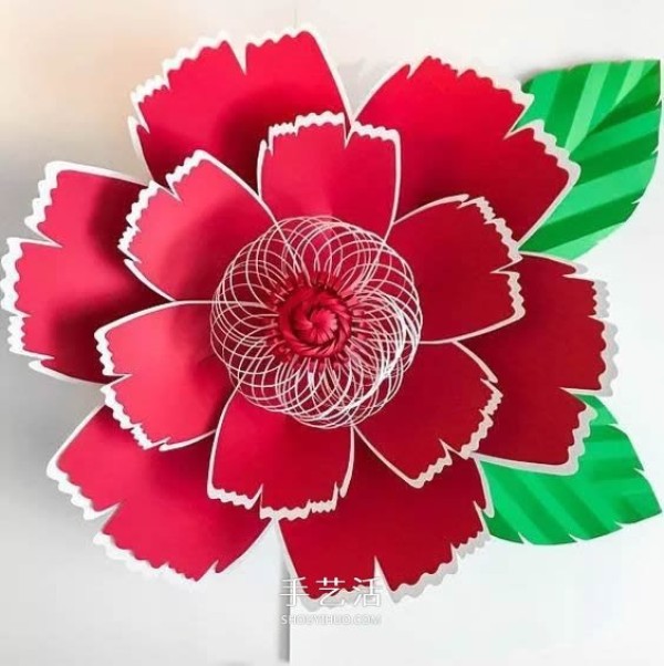 How to make handmade paper flowers with many beautiful paper flowers with complete illustrations