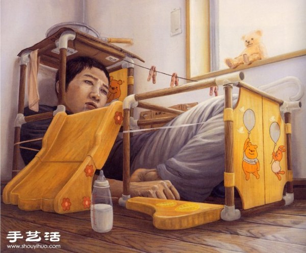 Appreciation of paintings of Japanese surrealist painter Tetsuya Ishida