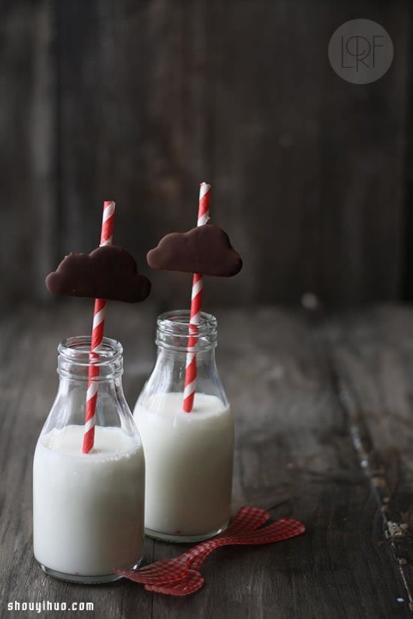 DIY production method of homemade cute cloud marshmallow and white cloud marshmallow