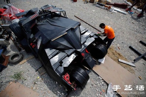 Shanghai Batman Fans Handmade DIY Batman Chariot