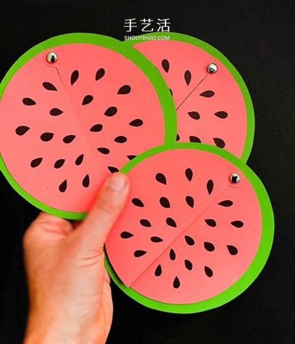 How to make an interesting invitation card with simple handmade watermelon invitation cards