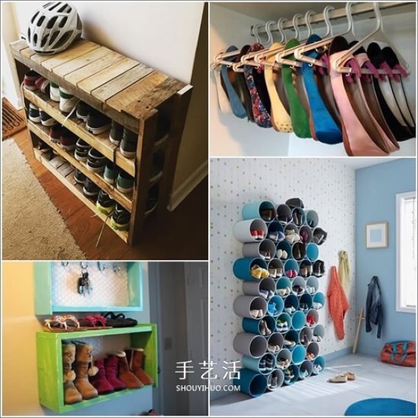 15 homemade shoe rack ideas to keep your home organized