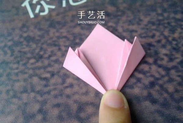 You will definitely learn it! Super simple origami steps of five-petal cherry blossom