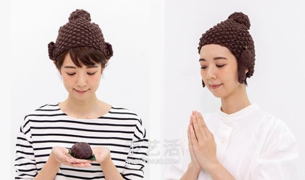 Wear a "Buddha Head Beanie" when the weather is cold! Japans most popular humor accessories