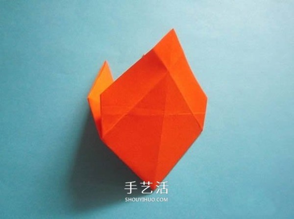 Flying Heart Origami Illustration Tutorial: Origami Love with Wings