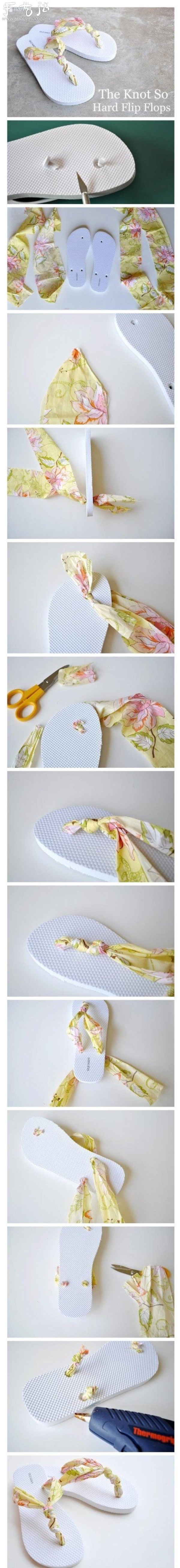 How to make your own flip-flops that don