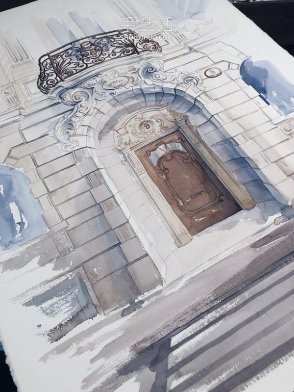 Exquisite watercolor captures the magic of strolling through Europes ancient cities