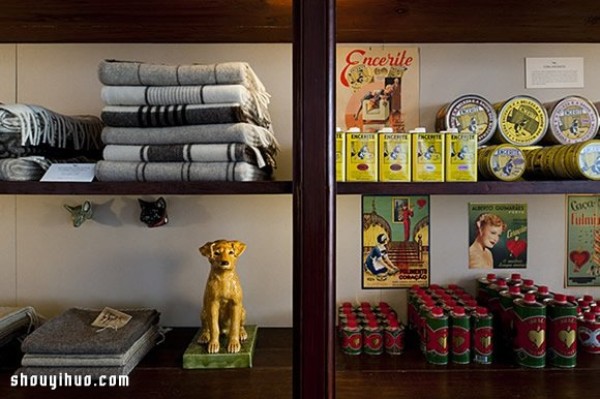 Spains antique daily life shop display and display design