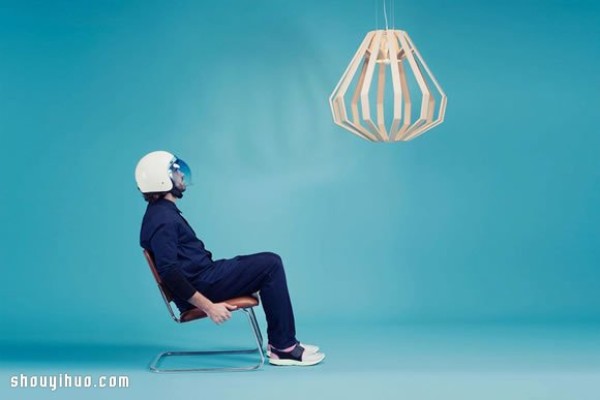 Creative chandelier design inspired by the Apollo Lunar Module