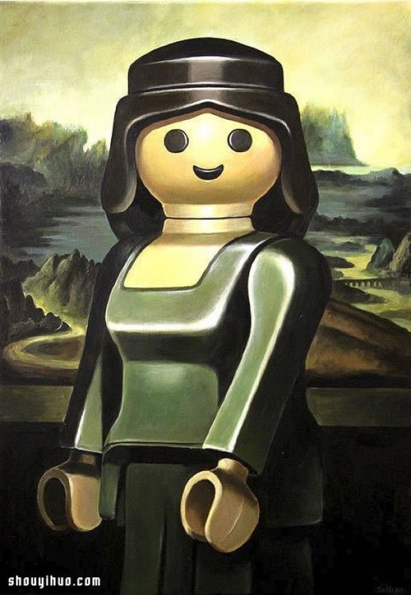 Use toys Playmobil to DIY world classic paintings!