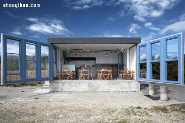 WEST BEACH CAFé, a small town on the south coast of England